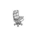 Кресло руководителя Hergo/A (цвет: алькантара)